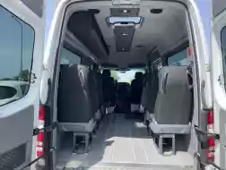 Mercedes Benz Sprinter - Automatgear - MASSER AF PLADS TIL BAGAGE - 9 PERSONERS - PLADS TIL 3 KØRESTOLE MED LIFT