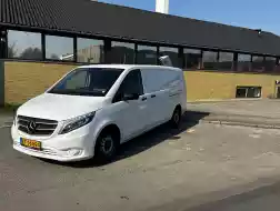 Mercedes Benz VITO 114 CDI - AUT. GEAR - EKSTRA LANG -  AIRCON - CARPLAY - PARKERINGSVARMER  - MÅNEDSLEJE 7495,-