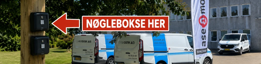 Facaden af One2move Biludlejning Vallensbæk