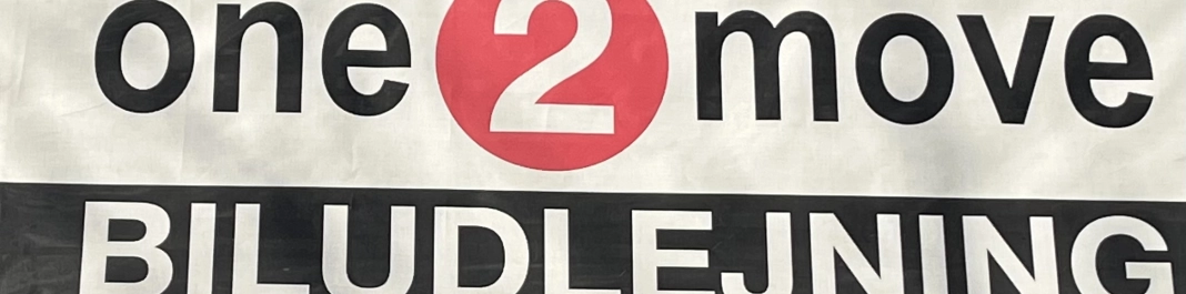 Facaden af One2move Biludlejning Rødovre S